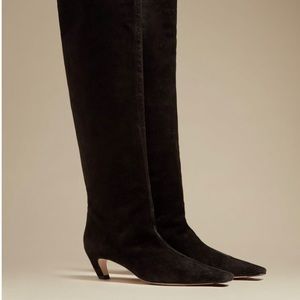 Khaite Davis Suede Knee High Boots size 39 (8.5)